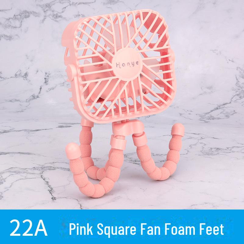 Versatile Portable Mini Fan: Hangable, Standable, or Wrappable - Ideal for Dorms and Outdoor Use