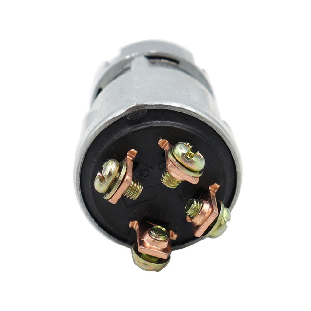 Univerzální 12V 4polohové zapalování pro auto člun ZAP/VYP/Spuštění Zámek spínače zapalování se 2 klíči Zámek klíče zapalování Startér