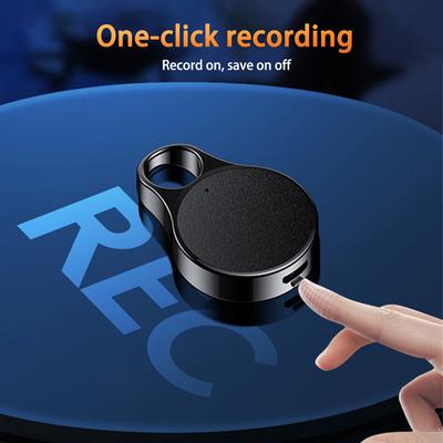 Multifunkční přívěsek Mini rekordér ve tvaru klíče MP3 aktivovaný hlasem Záznam z konference/Výuková přednáška