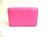 Authentic BALENCIAGA Pink Leather Trifold Mini Wallet Compact Wallet #b126  Open box