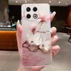Jelly Case For Tecno Spark 30 Pro KL7 Fundas Flower Butterfly Bow Phone Case Spark 30pro 4G Soft Silicone Transparent TPU Cover