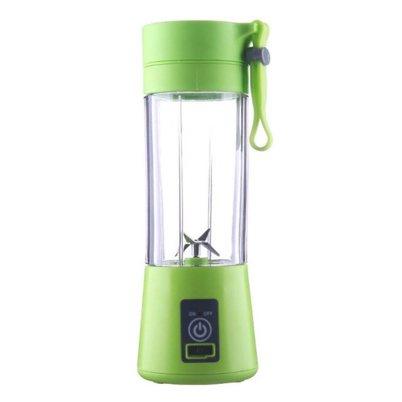 USB Battery Portable Easy Blender Mini Juicer Multifunction USB Charging Juicer Juicer Mixing Cup Juicers | Players (Green)