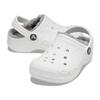 Crocs Versatile and Comfortable Anti-Kick Shock Absorbing Children's Sandals White Grey Children's Model