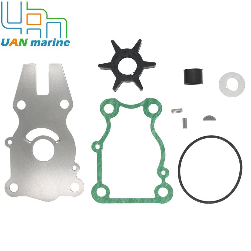 63D-W0078-00 Water Pump Rebuild Kit W/ Impeller 6H3-44352-00 for Yamaha 2 Stroke 40 50 HP 63D-W0078-01 63D-W0078-02 63D-W0078-03