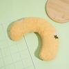 Pet Little Pillow U-Shaped Neck Protector Sleeping Pillow Deep Sleep Puppy Kitten Moon Pillow Soft Fluffy Pillow Pet Supplies