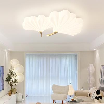 Bedroom Light Warm Cream Style Living Room Eye Protection Ceiling Light
