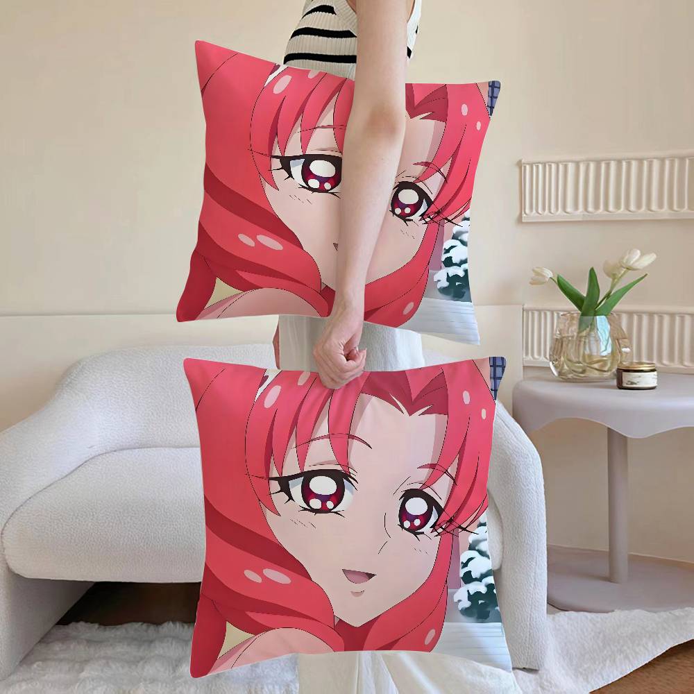 

A-Akaogi Towa Pillow Case Sofa and Living Room Decorative Cushion Covers Dust-proof and Mite-proof Invisible Zipper 12x12Inch