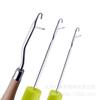 5-Piece Dreadlocks & Wig Crochet Hook Set with Wood and Plastic Handles