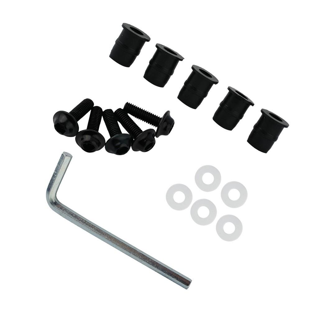 CNC Bolt Aluminum+plastic Fairing Screen Motorcycle