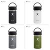 Flex Sip Wide Mouth Coffee Stainless Steel 12oz Insulated Japanese Bottle, (354ml), Indigo, (Official Product)