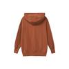 Nike Solid Color Hooded Casual Loose Fit Fleece Lined Sweatshirt Women's Burgundy DQ5861-832