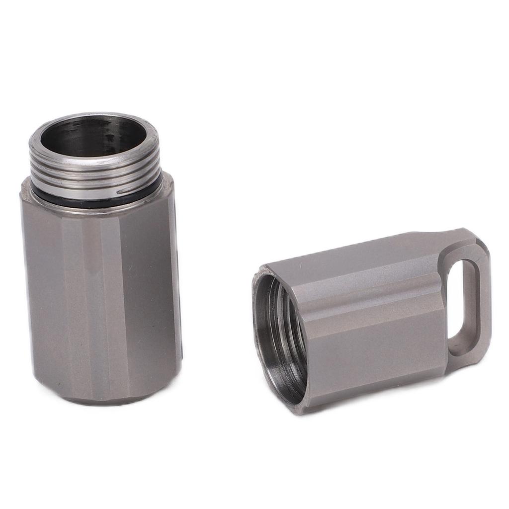 Pills Bottle Sealing Durable Portable Waterproof Small Pills Box for Hiking Camping