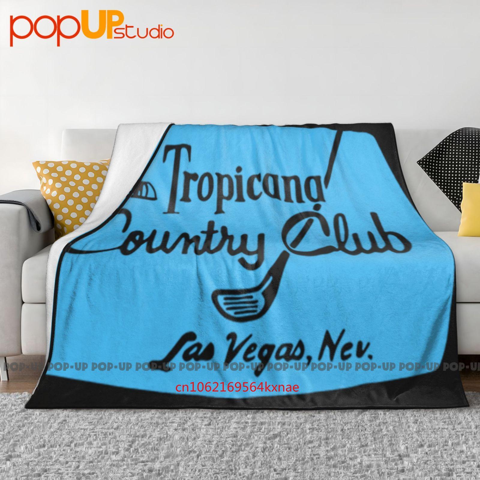 

Tropicana Country Club Las Vegas Ultra-Soft Blanket Quilt Winter Sofa Cover Bed Covers 30x40in