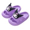 Summer Cute Kuromi Girls Kids Slippers Hello Kitty Sanrios Anime Parent-Child Kawaii Cinnamoroll Home Cartoon Non-Slip Shoes