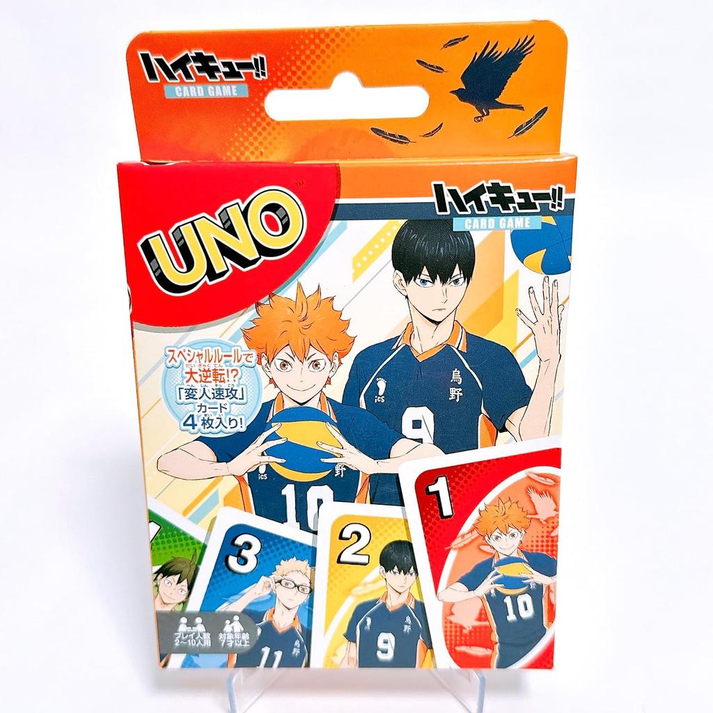 Uno Haikyuu Playing Cards Approximately H87W56mm Paper