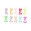 Portable Candy Color Decorative Bone Shape Cat Hair Clips Puppy Hairpin Dog Hairpin Dog Hair Accessories