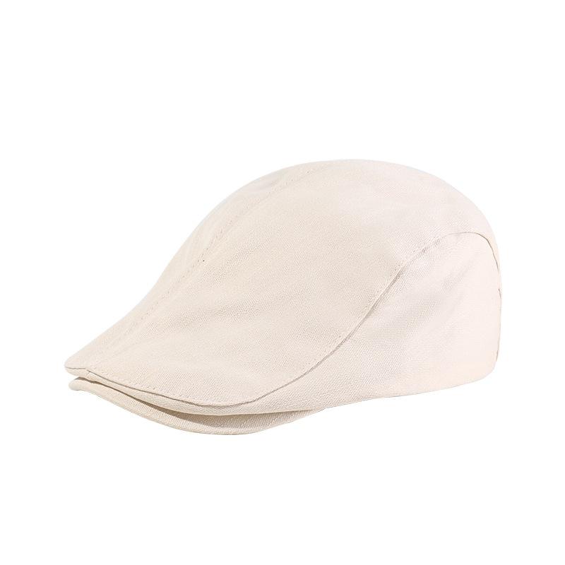 Retro Forward Hat Female Art Leisure Painter Hat Student British Style Newspaper Boy Hat Beret Male