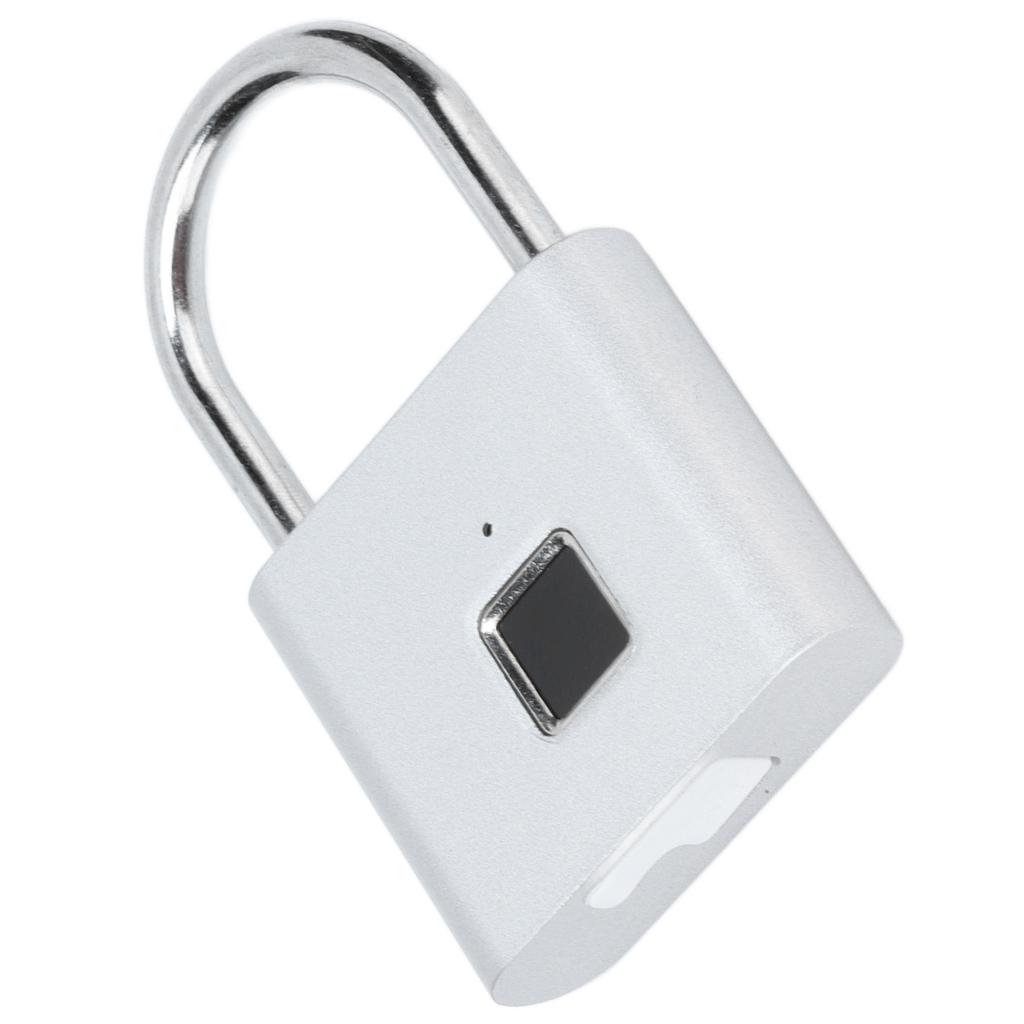 Fingerprint Padlock Zinc Alloy Smart Home Cabinet Door Dormitory Locker Fingerprint Lock