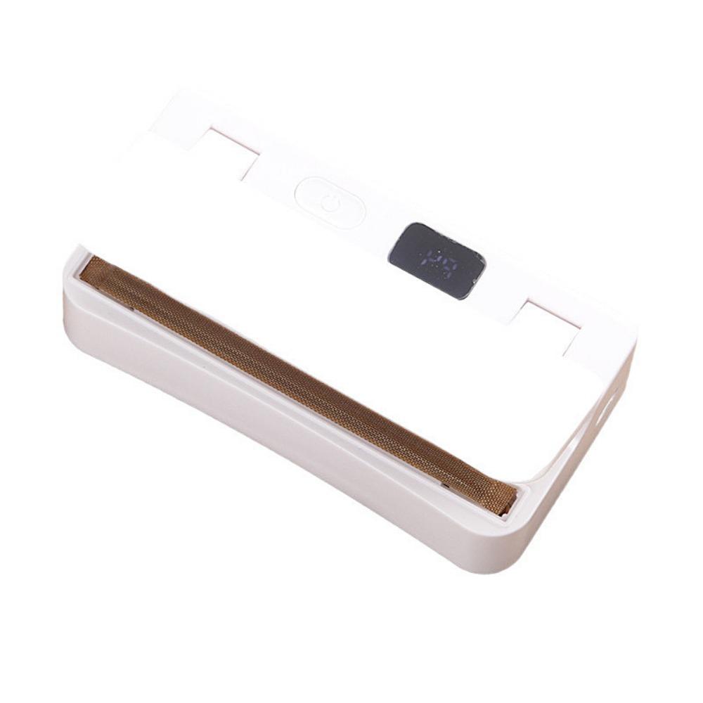 

Портативный термозапайщик 2 в 1 Электрический запайщик для продуктов Мини-запайщик пакетов Термозапайщик для пакетов Хранение продуктов белый