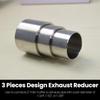 Slip-on Exhaust Adapter Coupler Connector Reducer 2''(ID) To 1-3/4'', 1-1/2", 1-3/8"(OD)