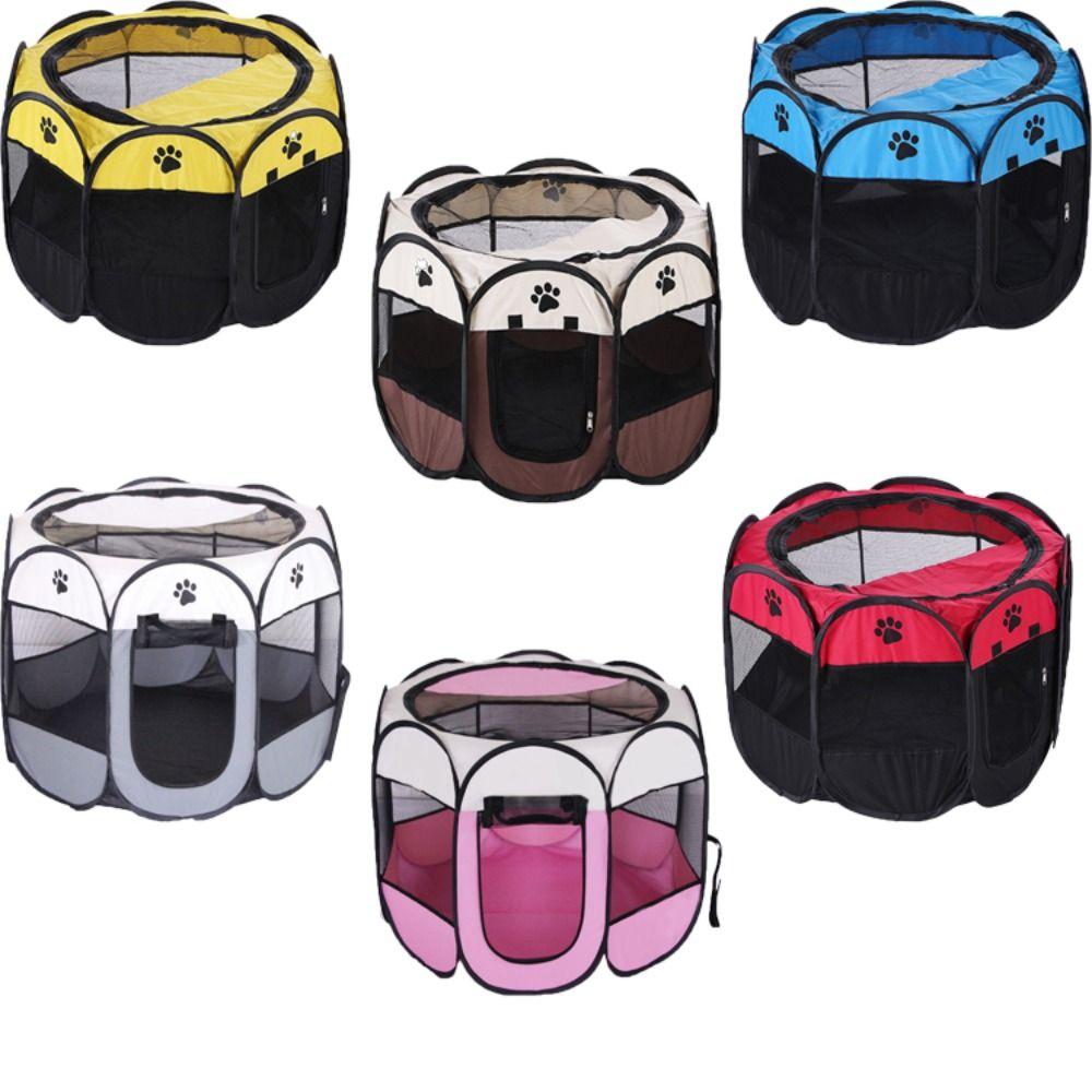 Scratch Resistant Foldable Pet Tent Waterproof Oxford Cloth Dog Kennel Cat House Home Furnishings