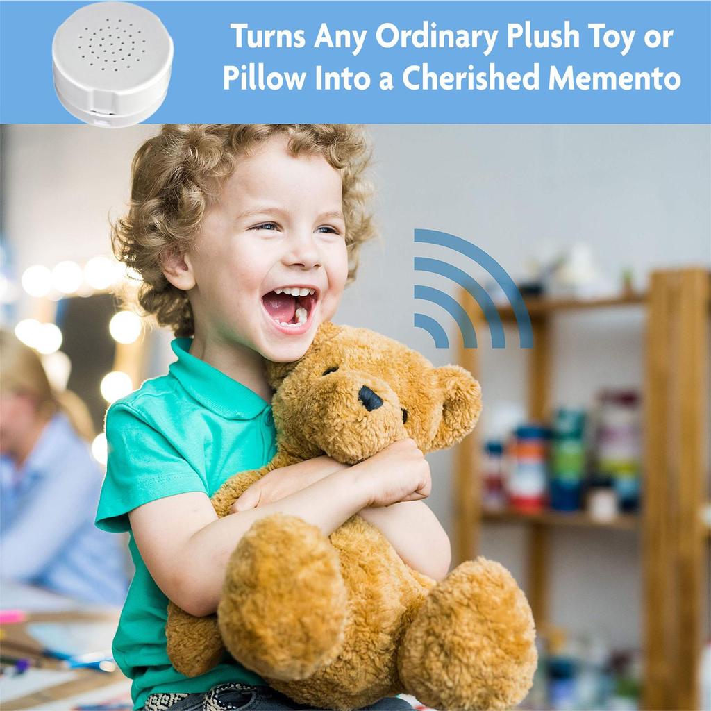 60 Seconds Stuffed Bear Voice Box Recordable Sound Module Baby Plush Toy Voice Recorder Device DIY Voice Message Recorder