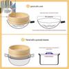 Bamboo Steamer Basket Set