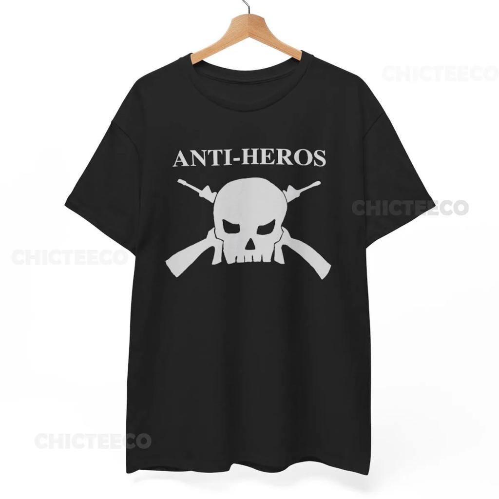 Anti Heros Tshirt Punk Skinhead Anti Racist Oi American Unisex Tee