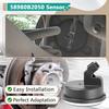 58980-B2050 Rear Hub Bearing ABS Speed Sensor Compatible With Kia Soul 2014- And Soul EV 2015- (58980B2050 Black)