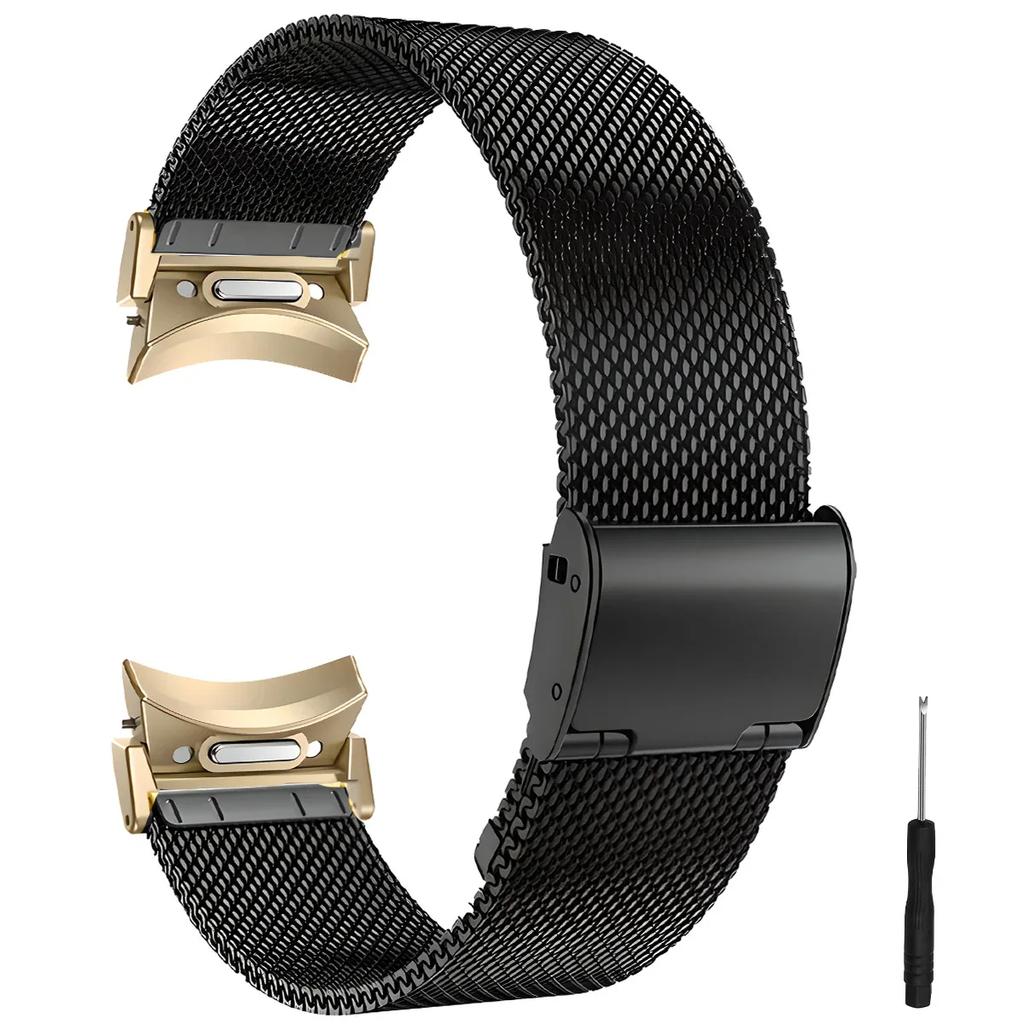 Edelstahlarmband ohne Lücken für Samsung Galaxy Watch 4 5 6 7 40 44mm 6 4 Classic 43mm 47mm Metallarmband für Galaxy 5Pro