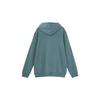 Adidas Originals Trefoil Essential Long Sleeve Hoodie, Men Vintage Loose Fit Sweatshirt Green GN3461