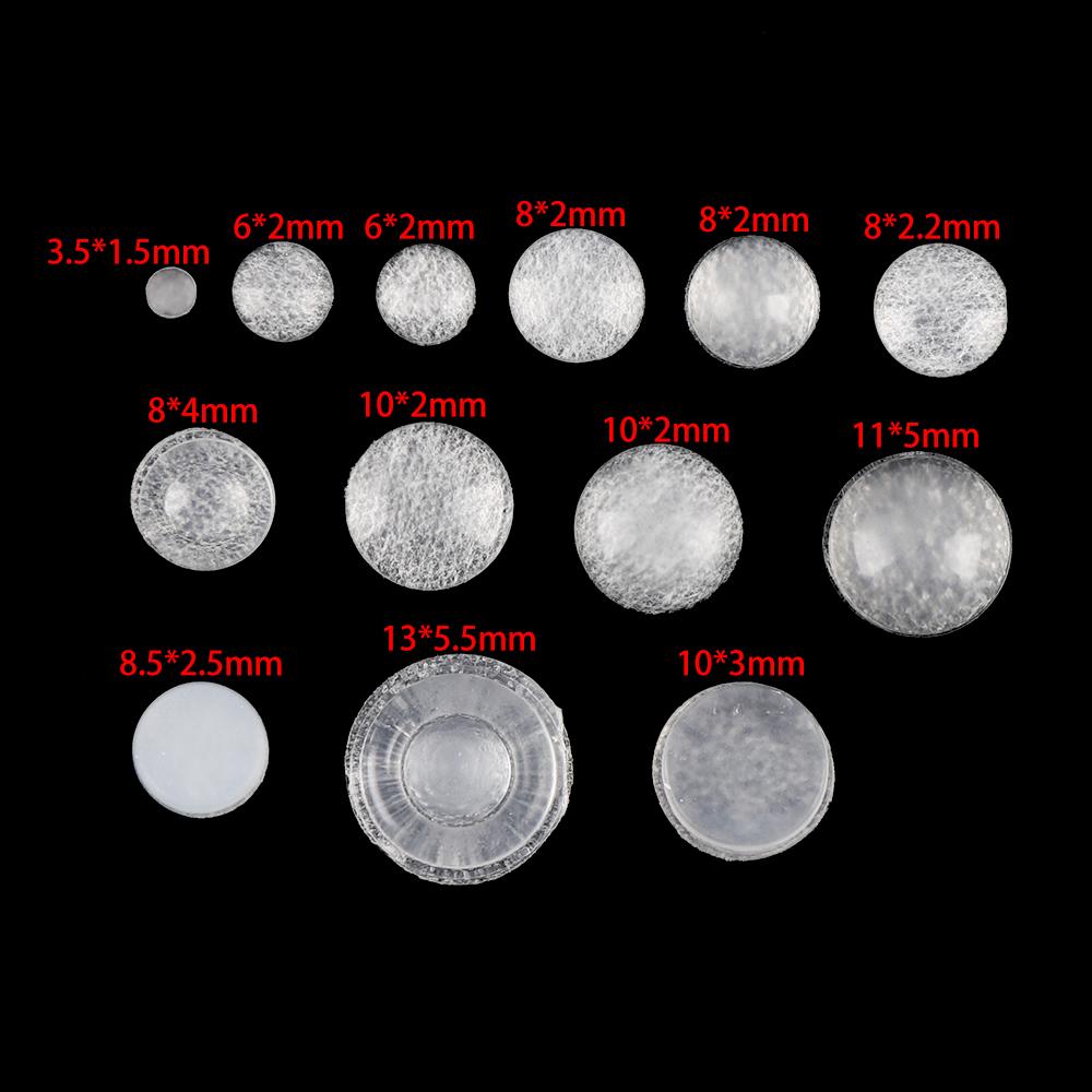 Fittings Durable Bumper Collision Cushion Prevent Noisy Silicone Buffer Pads Damper Self-adhesive Furniture Door Stopper