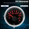 7-color Backlight LED Digital Water Temp Meter With Coolant Temperature Sensors Digital Pointer Car Gauge With Alarm