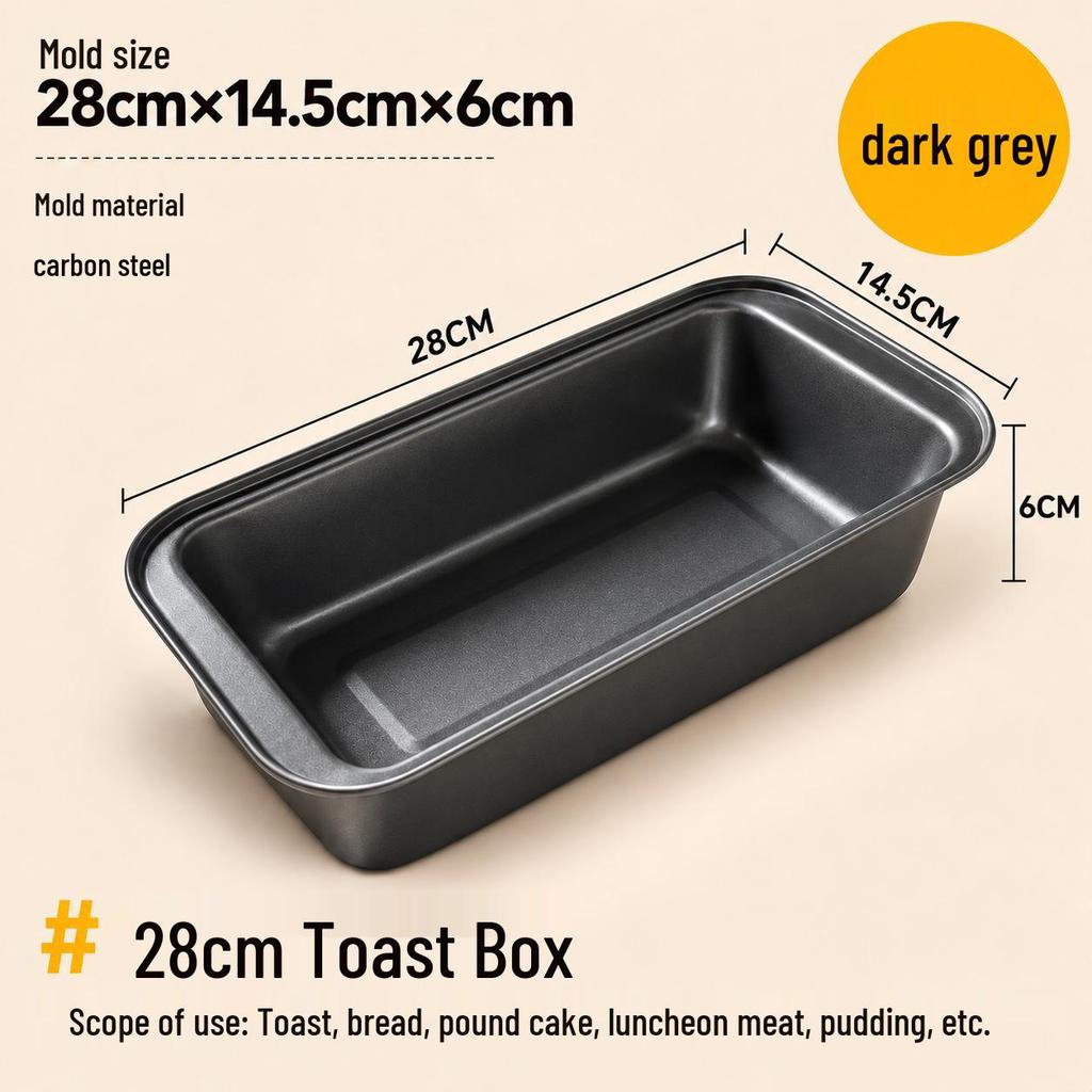 Rectangular And Nonstick Pound Cake Toast Baking Pan