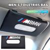 Car Tissue Box Sun Visor Hanging Napkin Holder Paper Rack Organizer For BMW M 1 3 4 5 6 7 Series X1 X3 X4 X5 G20 G38 F48 E36 E39 Fq2