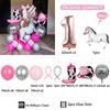 39pcs Pink Western Cowboy Foil Helium Balloon Boot Shape Hat Horse Racing Photo Props Cow Air Globos Birthday Party Supplies