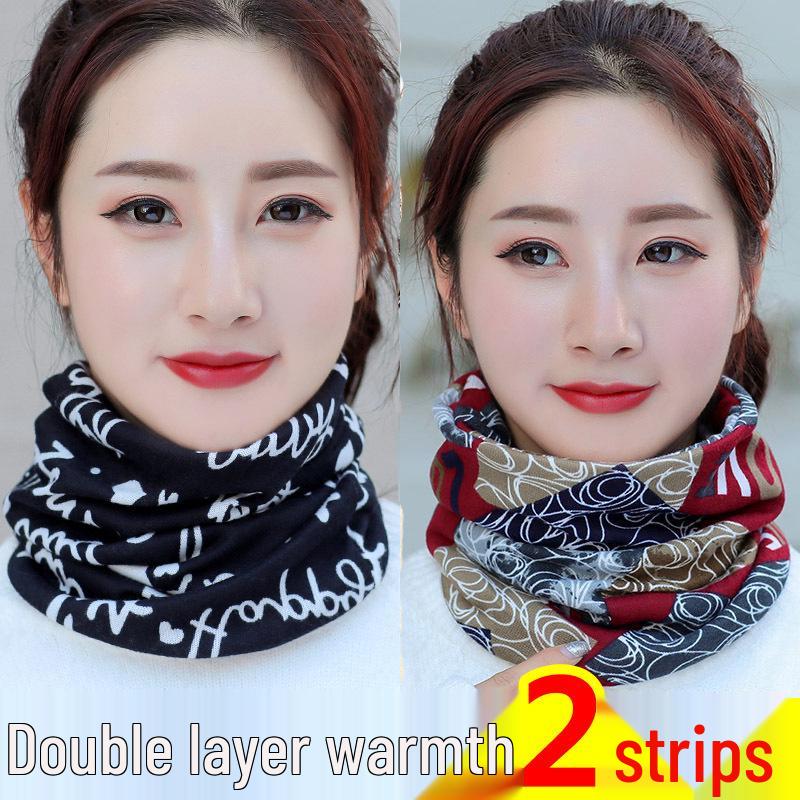 Men's Thermal Multifunctional Neck Gaiter: Windproof, Thickened Headscarf and Face Mask for Outdoor Cycling.
