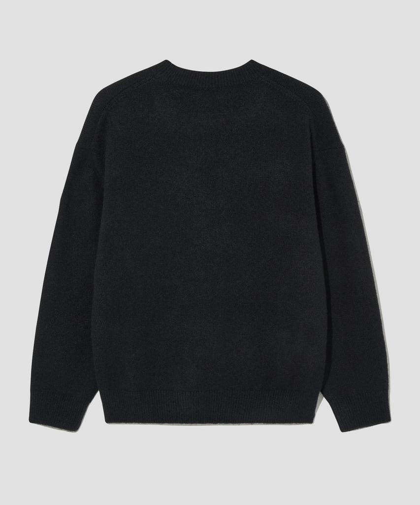 AGOD Signature Daily Crewneck Knit [Black]