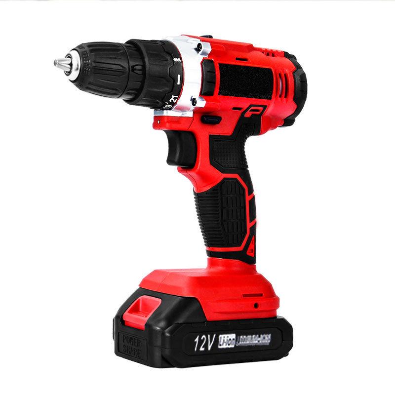 High-Power Portable Handheld Electric Screwdriver & Impact Drill for Wood Drilling
