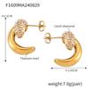 f1609-gold earrings