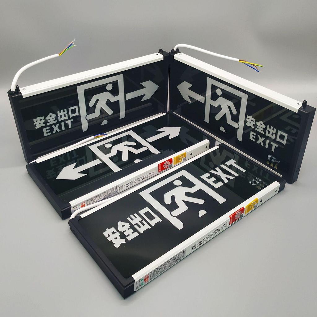 LED Brand Nöduitgångsskylt - Säkerhetsutrymningsindikator för trapphus och korridorer