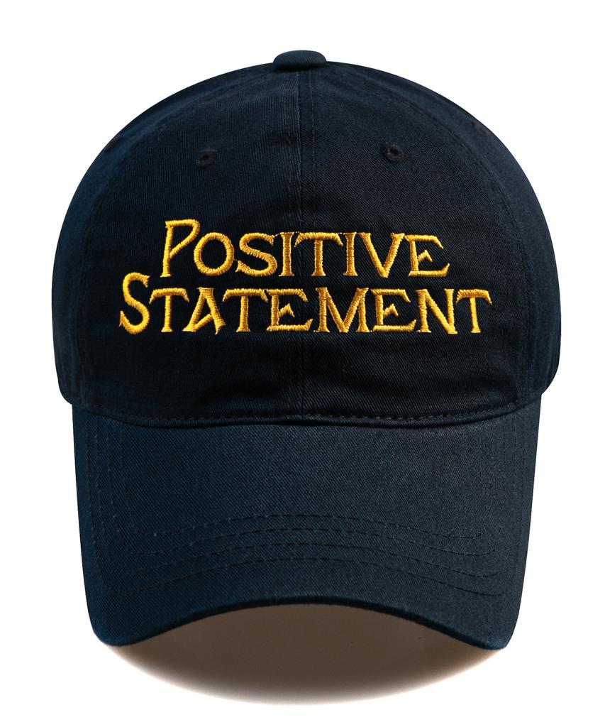 Wig Statement Washed Ball Cap - Navy