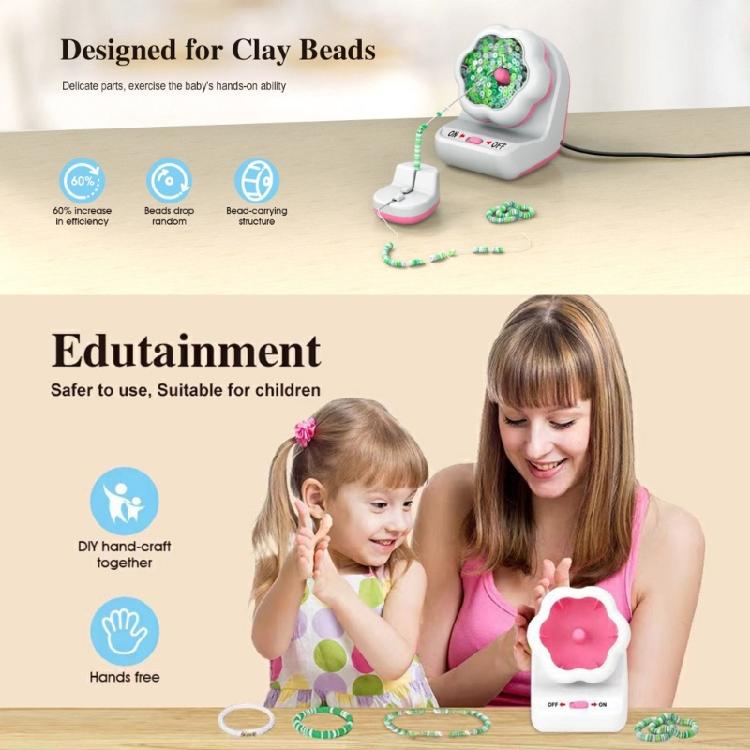 Easy To Use Electric Automatic Beading Machine Functional Electric Automatic Bead Stringing Tool for Enthusiasts