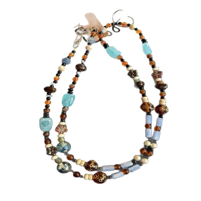 Retro Pvc Handcrafted Phone Lanyard With Leopard Pattern For Men And Women