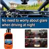 Car Glass Oil Film Cleaner, Car Glass Cleaner, Solves Water Stains, Bird Droppings, Coatings, Etc., Making The Glass Clear (120ml)