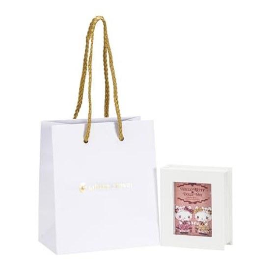 White Clover Necklace Hello Kitty 50th Anniversary DOLLY MIX Sanrio Characters Silver 925 Cubic Zirconia Ribbon SAKT50-N003RD