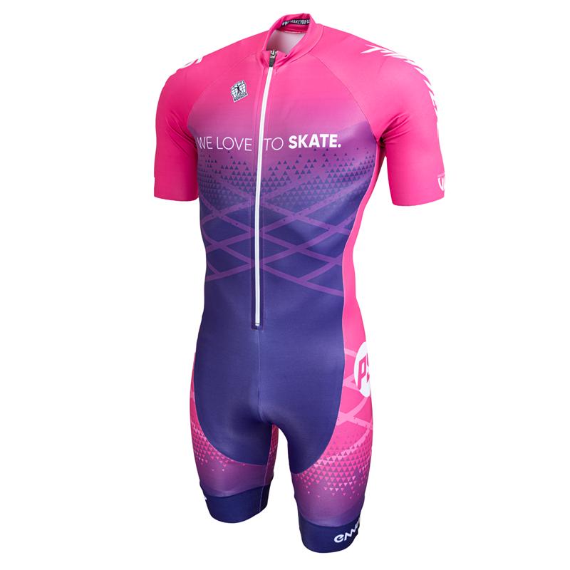 

2026 Summer One-piece Powerslide Skinsuit Team Speed Skating Triathlon Suit Men Inline Speed Skating Tights Racing Suit Ropa Ciclismo Skating 5XL