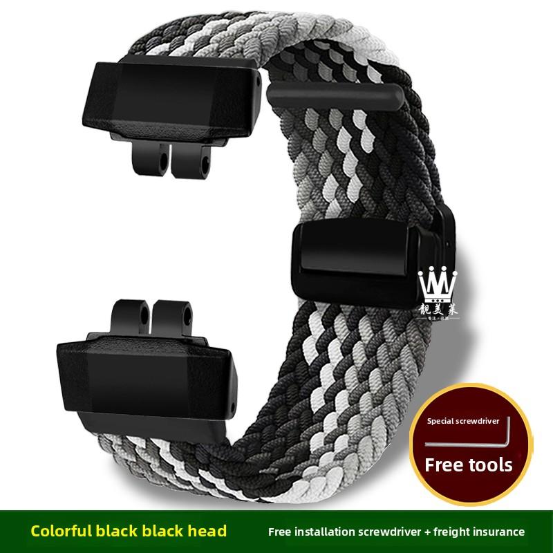 

GBD200 Woven nylon strap For Casio G-SHOCK 3506 GBD-200-1A GBD200SM modified soft nylon canvas watchband outdoor sports bracelet For GBD-200 Series