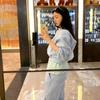 2025 Korean-Style Women’s Trendy Velvet Sweatshirt & Jogger Set – Comfy Casual Sportswear for Fall & Spring