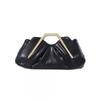 French Niche Design Metal Handle Cloud Bag Women's 2026 Retro Foreign Style Personalized Pleated Fashionable Dinner